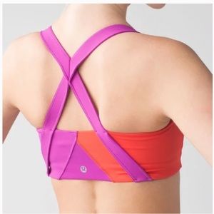 Lululemon Kanto Catch Me Bra Ultra Violet / Alarming  final price